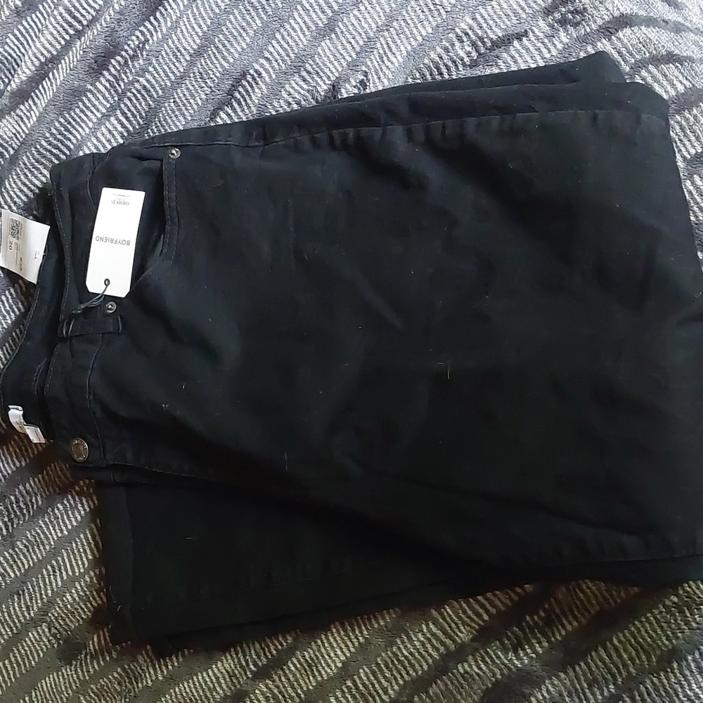 Plus size distressed denim